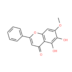 5,6-Dihydroxy-7-Methoxyflavone - Click Image to Close