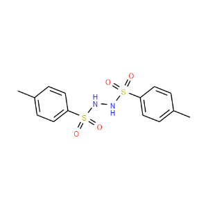 1,2-Bis(p-tolylsulfonyl)hydrazine, N,Nmu-Ditosylhydrazine, 4-methylbenzenesulfonic acid 2-[(4-methylphenyl)sulfonyl]hydrazide