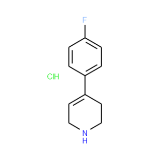 4-(4-Fluorophenyl)-1,2,3,6-tetrahydropyridine hydrochloride - Click Image to Close