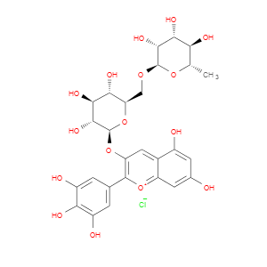 Delphinidin-3-O-rutinoside chloride - Click Image to Close