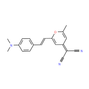 (E)-2-(2-(4-(dimethylamino)styryl)-6-methyl-4H-pyran-4-ylidene)malononitrile - Click Image to Close