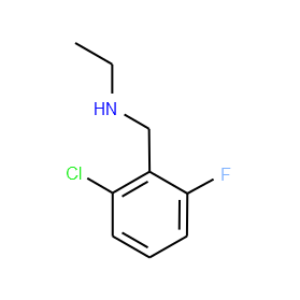 Benzenemethanamine,2-chloro-N-ethyl-6-fluoro