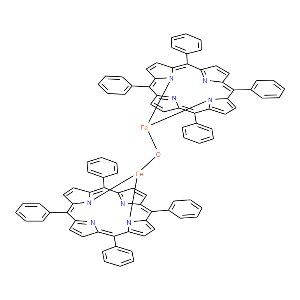 mu-Oxo-bis[(5,10,15,20-tetraphenylporphyrinato)iron(III)] - Click Image to Close