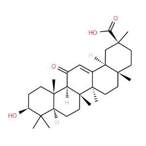 18beta-Glycyrrhetinic acid - Click Image to Close