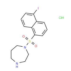 1-(5-Iodonaphthalene-1-sulfonyl)-1H-hexahydro-1,4-Diazepine hydrochloride - Click Image to Close