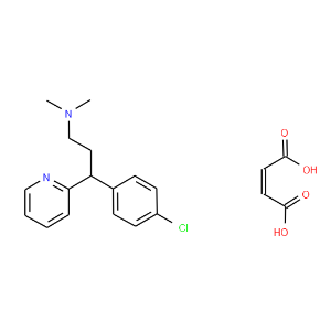 Chlorpheniramine maleate - Click Image to Close