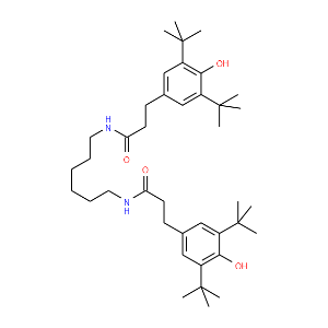 3,3'-Bis(3,5-di-tert-butyl-4-hydroxyphenyl)-N,N'-hexamethylenedipropionamide - Click Image to Close