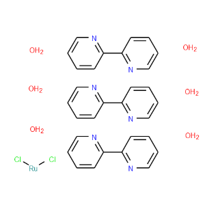 Tris(2,2'-bipyridyl)dichlororuthenium(II) hexahydrate - Click Image to Close