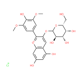 Malvidin-3-O-galactoside chloride - Click Image to Close