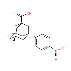 3-(4-Nitrophenyl)adamantane-1-carboxylic acid