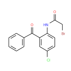 N-(2-benzoyl-4-chlorophenyl)-2-bromoacetamide