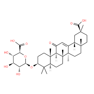 Glycyrrhetic acid 3-O-mono-beta-D-glucuronide - Click Image to Close