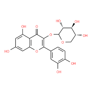 Quercetin 3-O-beta-D-xylopyranoside - Click Image to Close