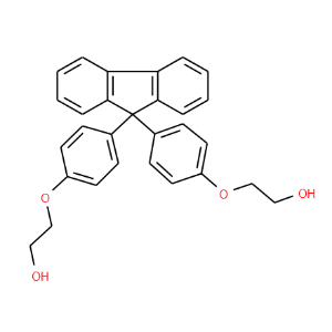 9,9-Bis[4-(2-hydroxyethoxy)phenyl]fluorene - Click Image to Close