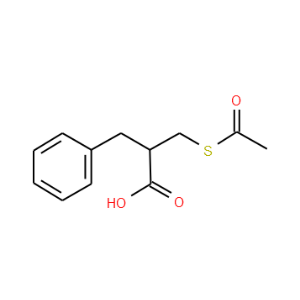 2-[(Acetylthio)methyl]-phenylpropionic acid