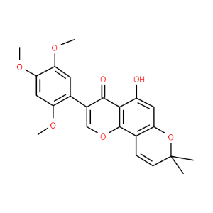 Toxicarolisoflavone - Click Image to Close