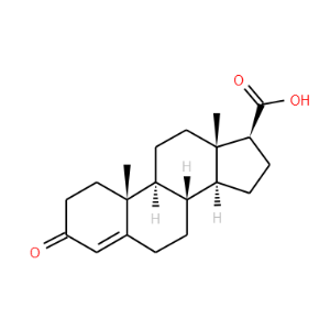3-Oxo-4-androstene-17beta-carboxylic acid - Click Image to Close