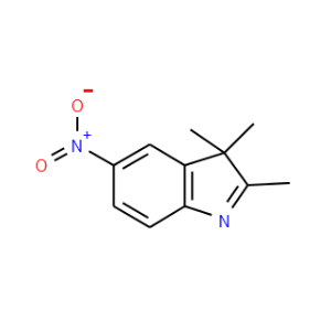 5-Nitro-2,3,3-trimethylindolenine - Click Image to Close