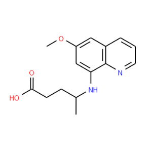 8-(3-carboxy-1-methylpropylamino)-6-methoxyquinoline
