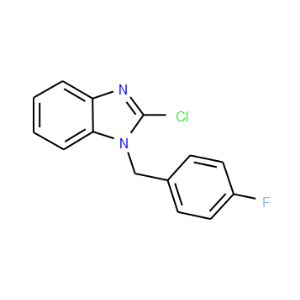 1-(4-Fluorobenzyl)-2-chlorobenzimidazole - Click Image to Close