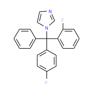 1-[(2-Fluorophenyl)-(4-fluorophenyl)phenylmethyl]-1H-imidazole