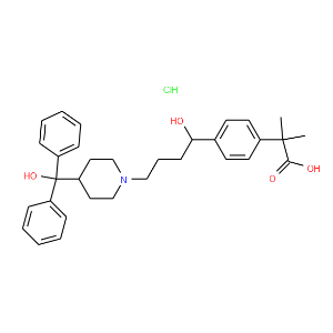 Fexofenadine hydrochloride - Click Image to Close