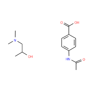 4-acetamidobenzoic acid, compound with 1-(dimethyl - Click Image to Close