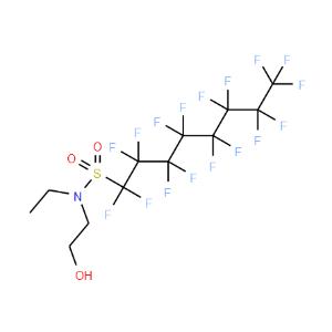 N-Ethyl-N-(2-hydroxyethyl)perfluorooctylsulphonamide N-ethyl