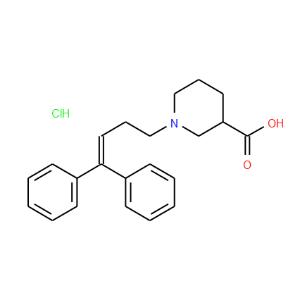 1-(4,4-Diphenyl-3-butenyl)-3-piperidinecarboxylic acid hydrochloride