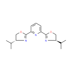 (R,R)-2,6-Bis(4-isopropyl-2-oxazolin-2-yl)pyridine - Click Image to Close