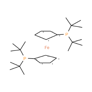 1,1'-Bis(di-tert-butylphosphino)ferrocene - Click Image to Close