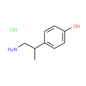 4-(1-aminopropan-2-yl)phenol HCl salt