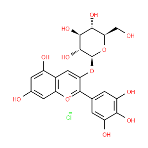 Delphinidin 3-glucoside - Click Image to Close
