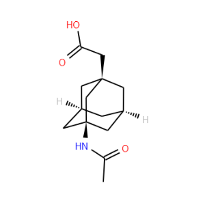 3-acetylamino-1-adamantaneacetic acid