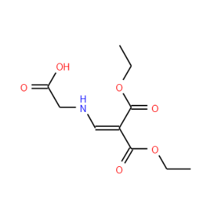 Diethyl (carboxymethylamino)methylenemalonate