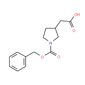1-N-Cbz-pyrrolidine-3-acetic acid - Click Image to Close