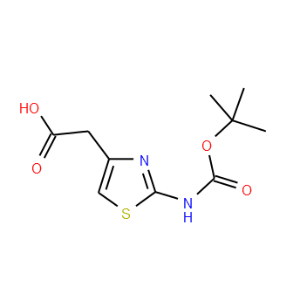 4-Thiazoleacetic acid, 2-[[(1, 1-dimethylethoxy) carbonyl] amino]-