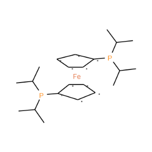 1,1'-Bis(di-i-propylphosphino)ferrocene - Click Image to Close