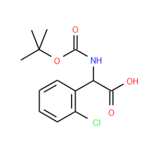 tert-Butoxycarbonylamino-(2-chloro-phenyl)-acetic acid - Click Image to Close