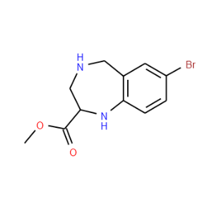 7-Bromo-2,3,4,5-tetrahydro-1H-benzo[e][1,4]diazepine-2-carboxylic acid methyl ester