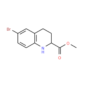 6-Bromo-1,2,3,4-tetrahydro-quinoline-2-carboxylic acid methyl ester