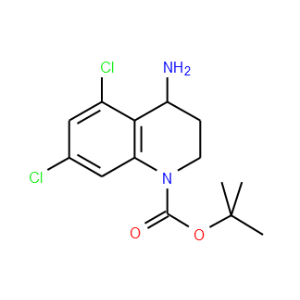 4-Amino-1-N-Boc-5,7-dichloro-1,2,3,4-tetrahydroquinoline - Click Image to Close