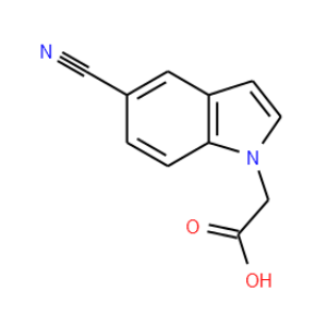 5-Cyanoindole-1-acetic acid - Click Image to Close