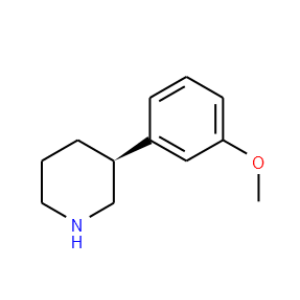 (S)-3-(3-Methoxyphenyl)piperidine - Click Image to Close