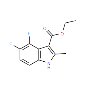 4,5-Difluoro-2-methylindole-3-carboxylic acid ethyl ester - Click Image to Close