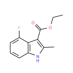 4-Fluoro-2-methylindole-3-carboxylic acid ethyl ester