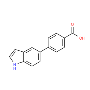 4-(5'-indole)benzoic acid - Click Image to Close