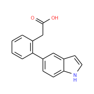 2-(5'-Indole)phenyl acetic acid