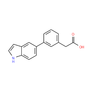 3-(5'-Indole)phenyl acetic acid
