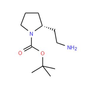(R)-2-(Aminoethyl)-1-N-Boc-pyrrolidine - Click Image to Close